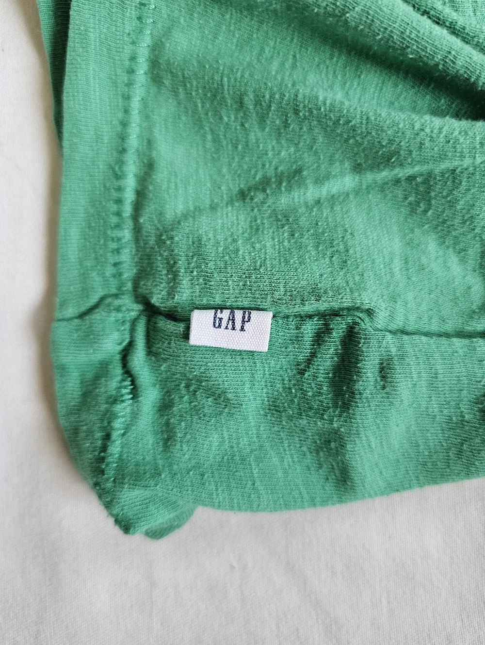 GAP Boys Navy and Green V-Neck Pocket Tee